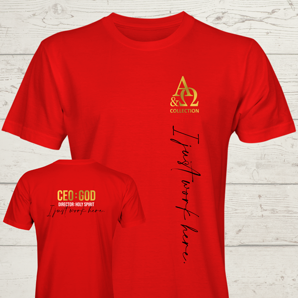 Elevate Your Faith and Style with Alpha & Omega Upper Management Shirt